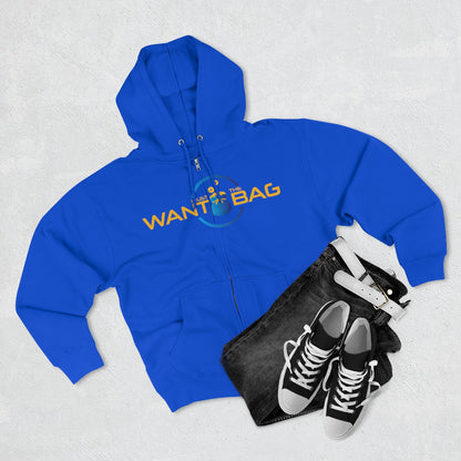 I.J.W.T.B. Unisex Premium Full Zip Hoodie - BAG GUY APPAREL L.L.C.