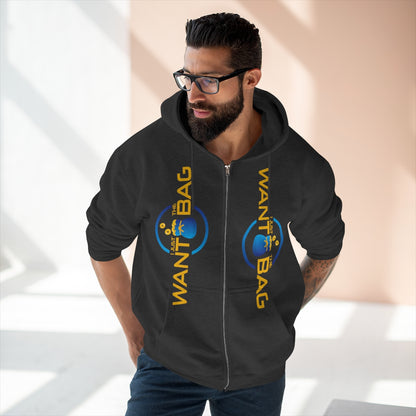 I.J.W.T.B. Unisex Premium Full Zip Hoodie - BAG GUY APPAREL L.L.C.