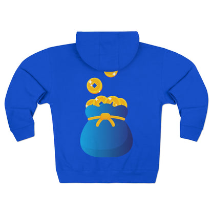I.J.W.T.B. Unisex Premium Full Zip Hoodie - BAG GUY APPAREL L.L.C.