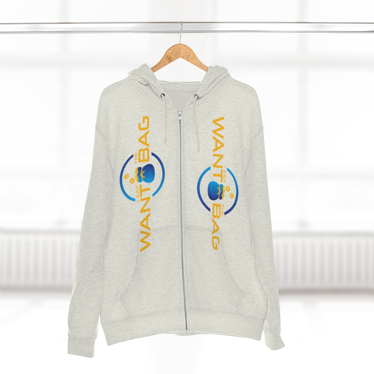 I.J.W.T.B. Unisex Premium Full Zip Hoodie - BAG GUY APPAREL L.L.C.