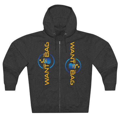I.J.W.T.B. Unisex Premium Full Zip Hoodie - BAG GUY APPAREL L.L.C.