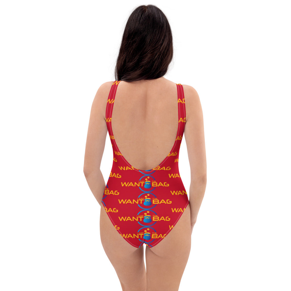..I.J.W.T.B.  One-Piece Swimsuit - BAG GUY APPAREL L.L.C.