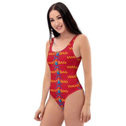..I.J.W.T.B.  One-Piece Swimsuit - BAG GUY APPAREL L.L.C.