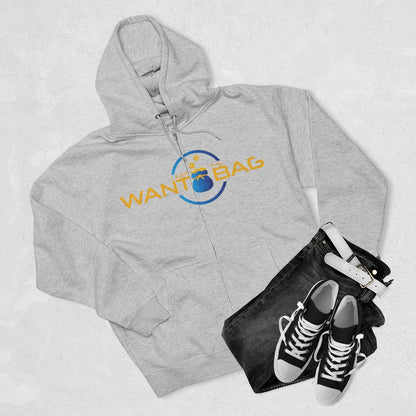 I.J.W.T.B. Unisex Premium Full Zip Hoodie - BAG GUY APPAREL L.L.C.