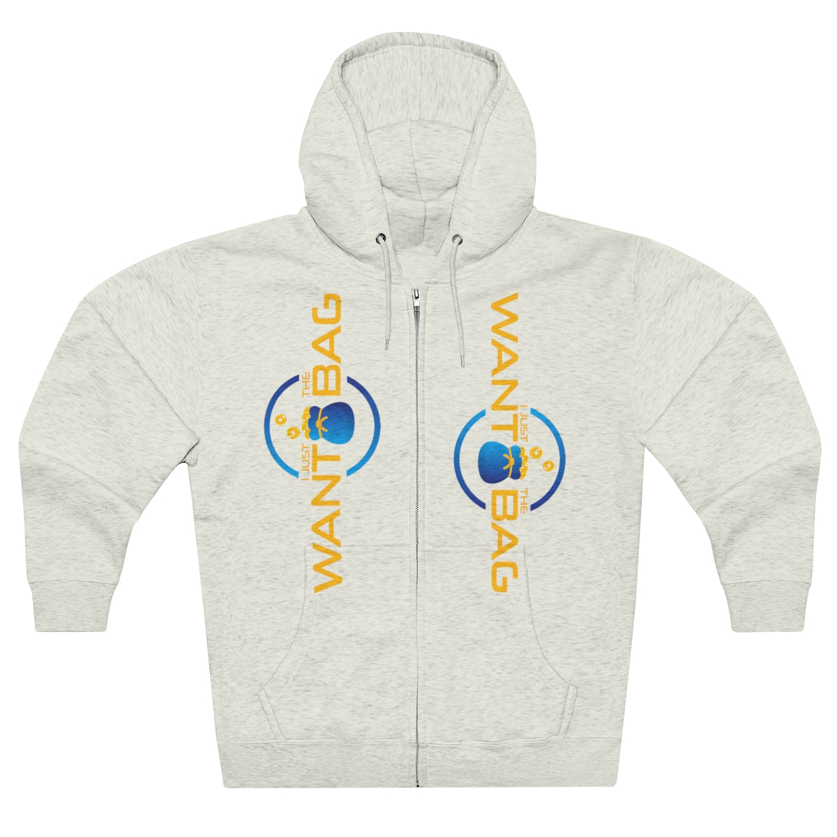 I.J.W.T.B. Unisex Premium Full Zip Hoodie - BAG GUY APPAREL L.L.C.