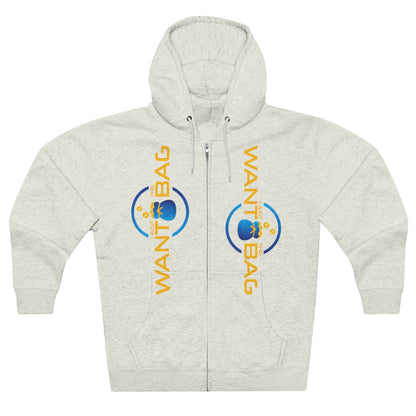 I.J.W.T.B. Unisex Premium Full Zip Hoodie - BAG GUY APPAREL L.L.C.