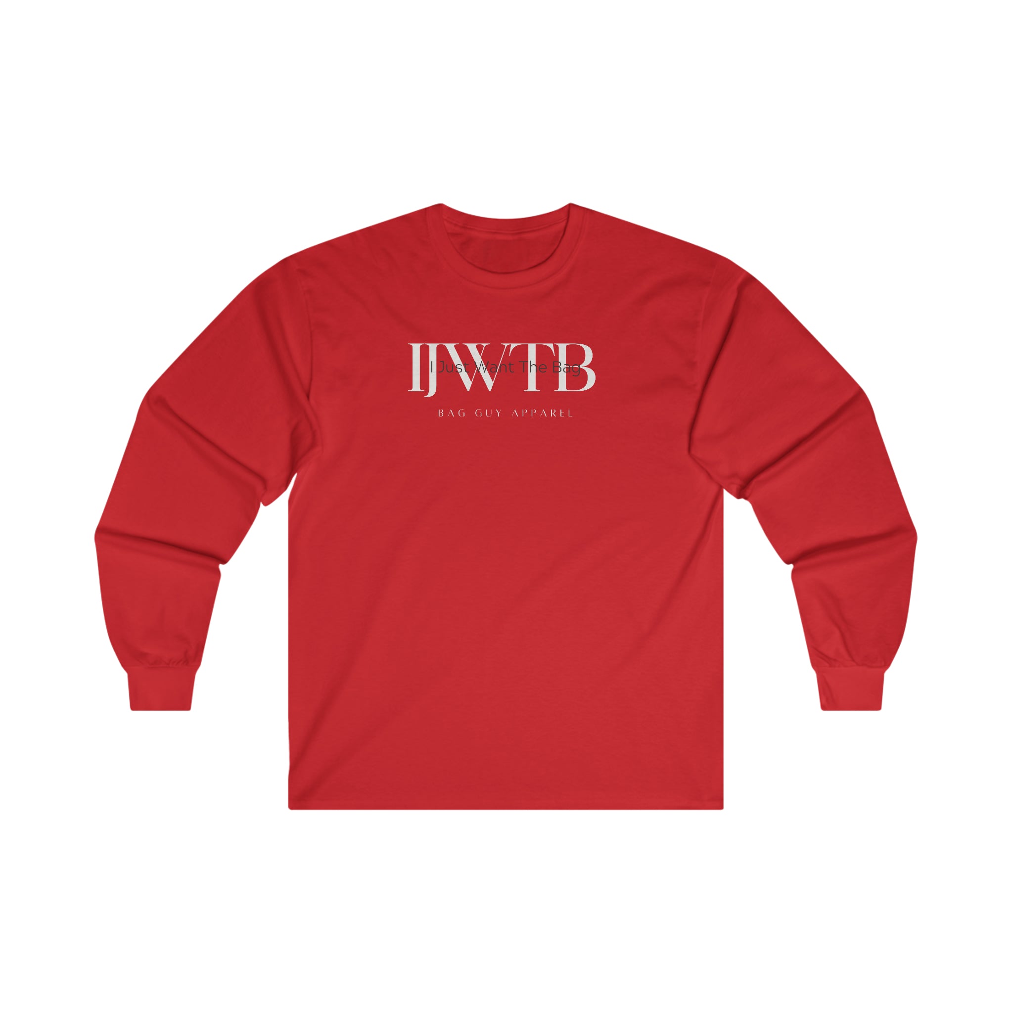 IJWTB Signature Print Ultra Cotton Long Sleeve Tee