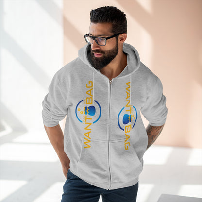 I.J.W.T.B. Unisex Premium Full Zip Hoodie - BAG GUY APPAREL L.L.C.
