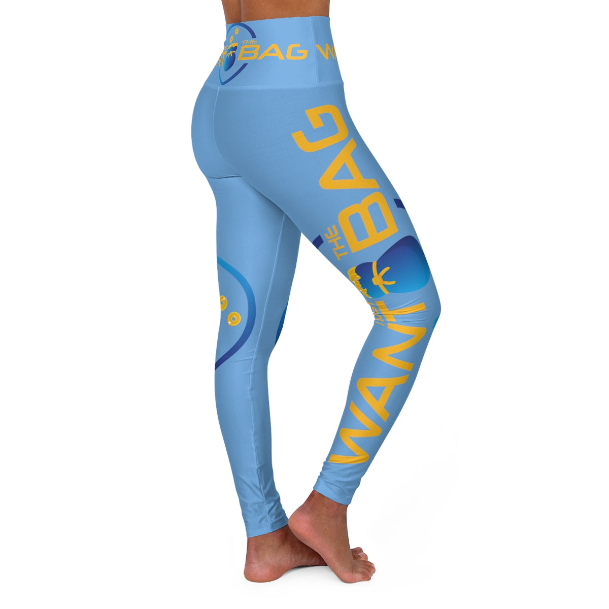 I.J.W.T.B. High Waisted Yoga Leggings - BAG GUY APPAREL L.L.C.