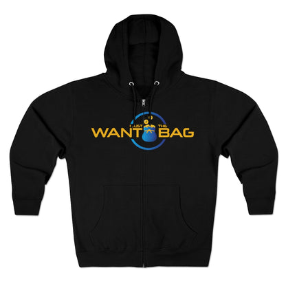 I.J.W.T.B. Unisex Premium Full Zip Hoodie - BAG GUY APPAREL L.L.C.