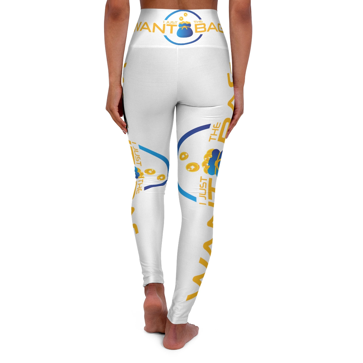 I.J.W.T.B. High Waisted Yoga Leggings - BAG GUY APPAREL L.L.C.