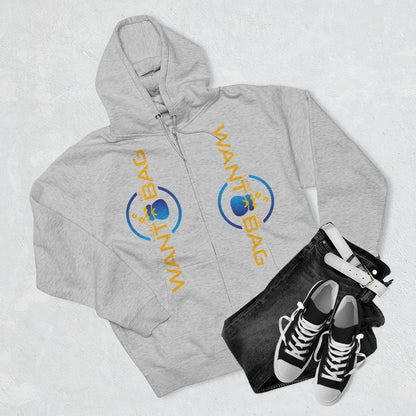 I.J.W.T.B. Unisex Premium Full Zip Hoodie - BAG GUY APPAREL L.L.C.