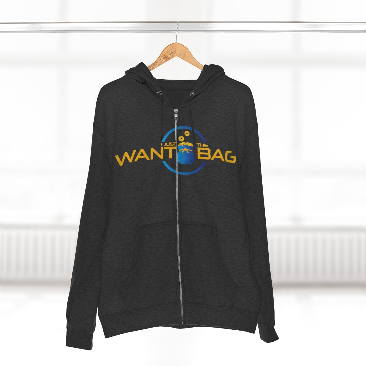 I.J.W.T.B. Unisex Premium Full Zip Hoodie - BAG GUY APPAREL L.L.C.
