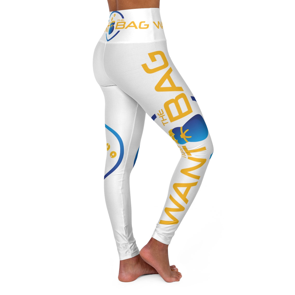 I.J.W.T.B. High Waisted Yoga Leggings - BAG GUY APPAREL L.L.C.