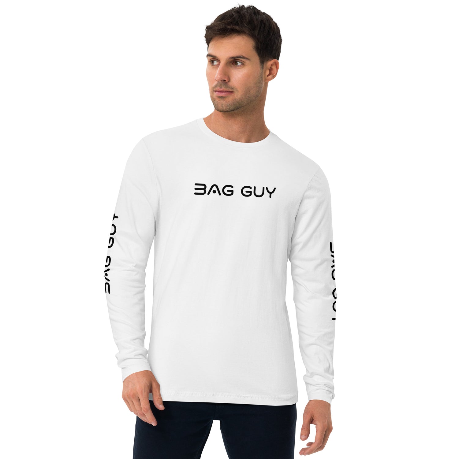 Long Sleeve Fitted Crew