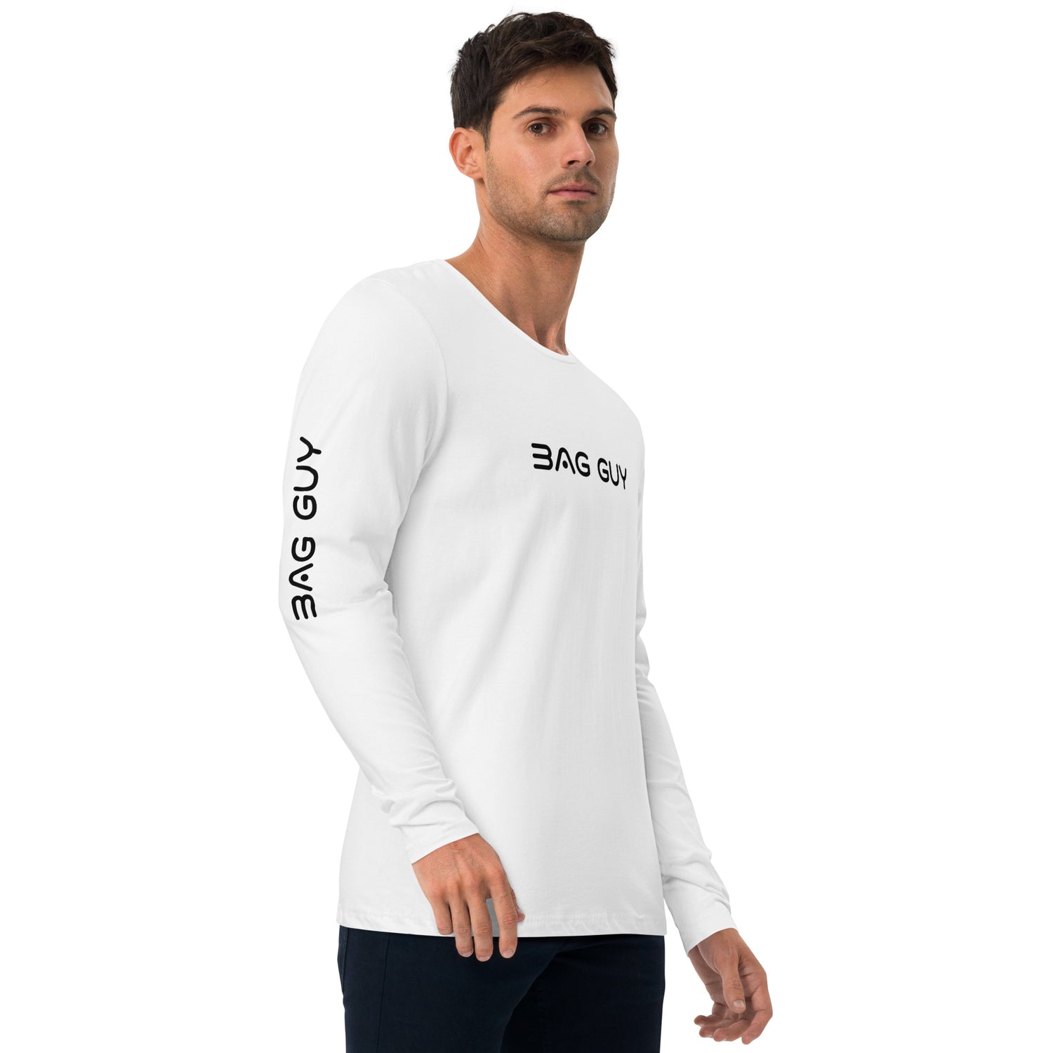 Long Sleeve Fitted Crew