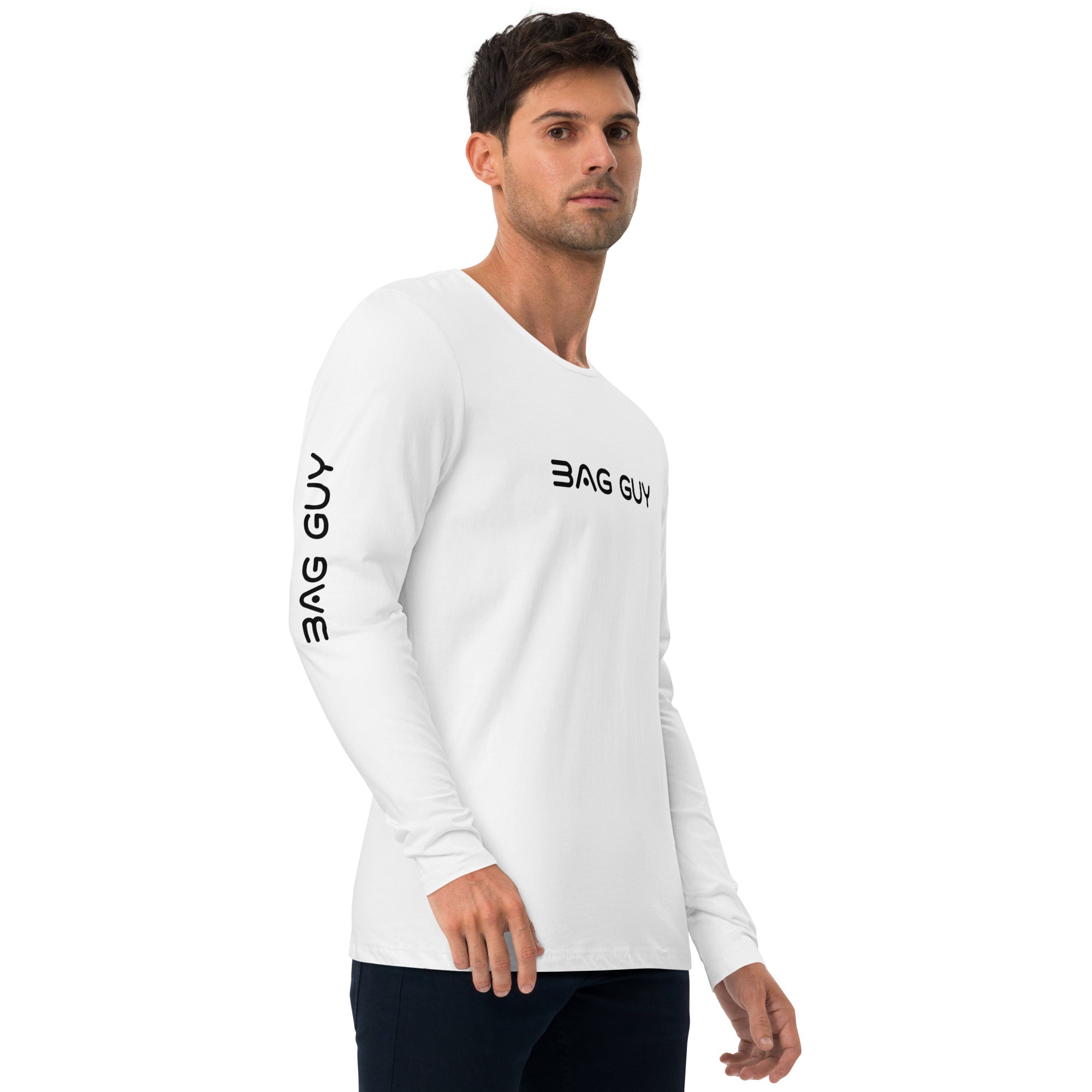Long Sleeve Fitted Crew