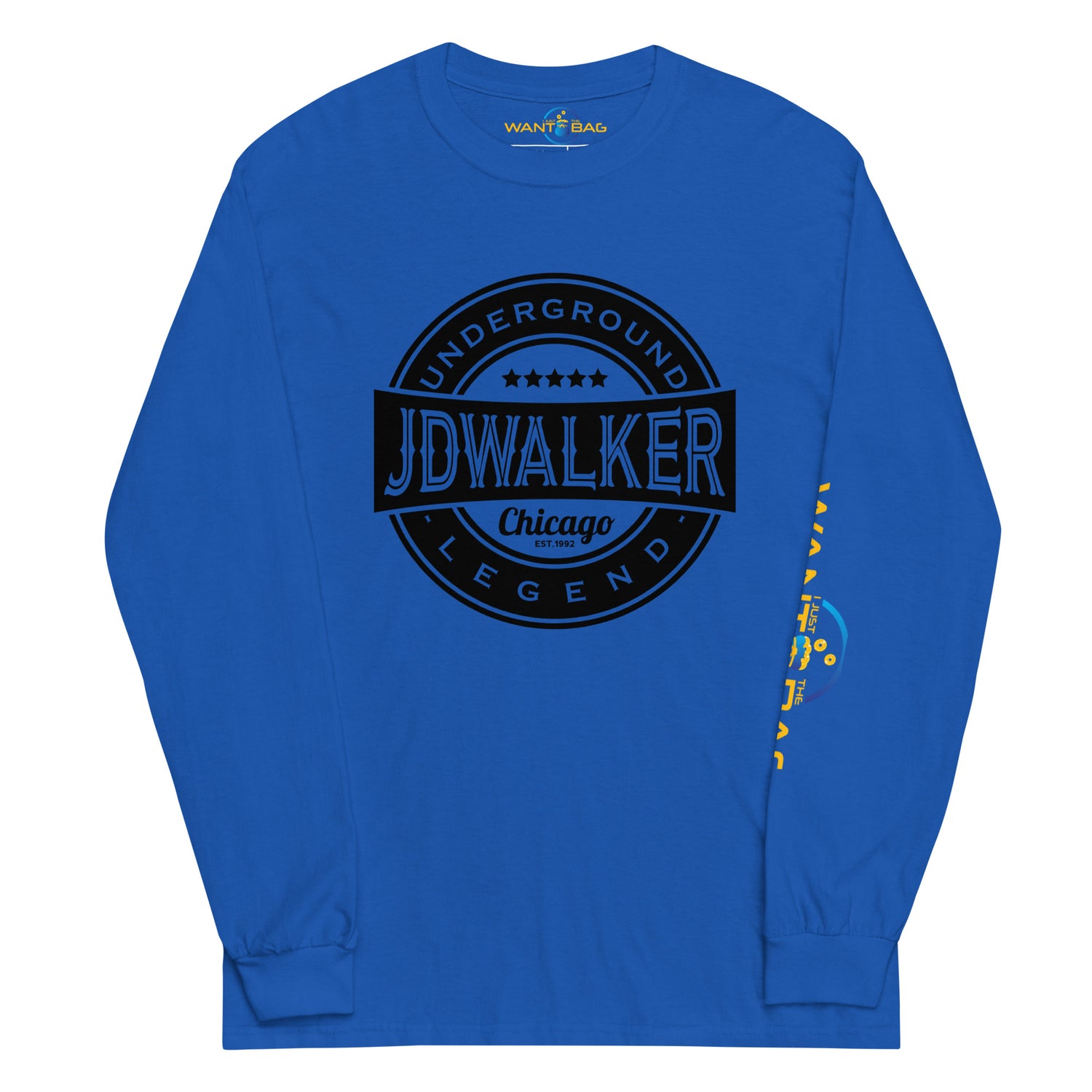I.J.W.T.B./J.D.Walker Chicago Underground Legend Men’s Long Sleeve Shirt