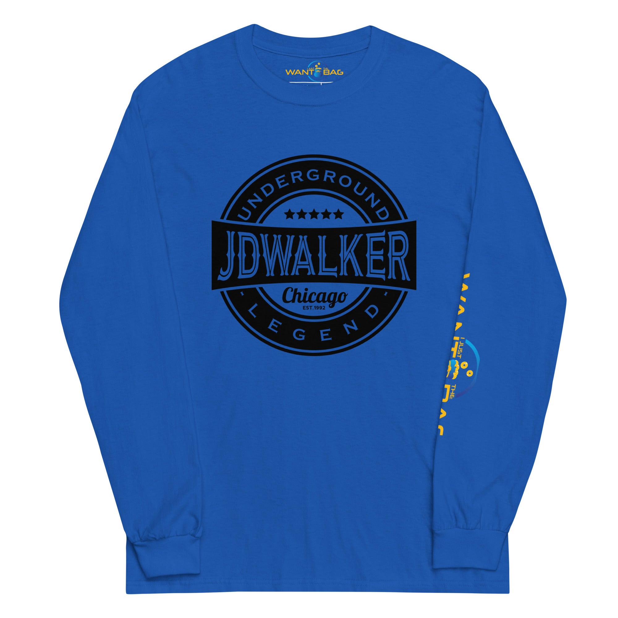 I.J.W.T.B./J.D.Walker Chicago Underground Legend Men’s Long Sleeve Shirt