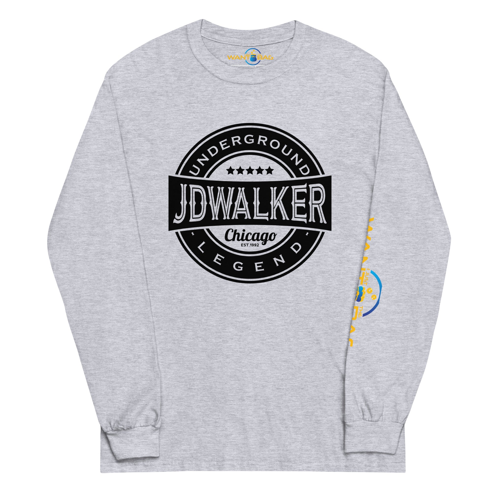 I.J.W.T.B./J.D.Walker Chicago Underground Legend Men’s Long Sleeve Shirt