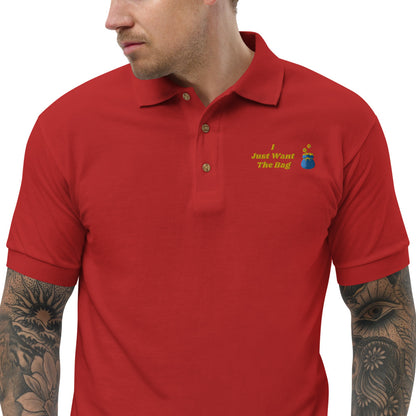 I.J.W.T.B. Special Ed. Embroidered Polo Shirt - BAG GUY APPAREL L.L.C.