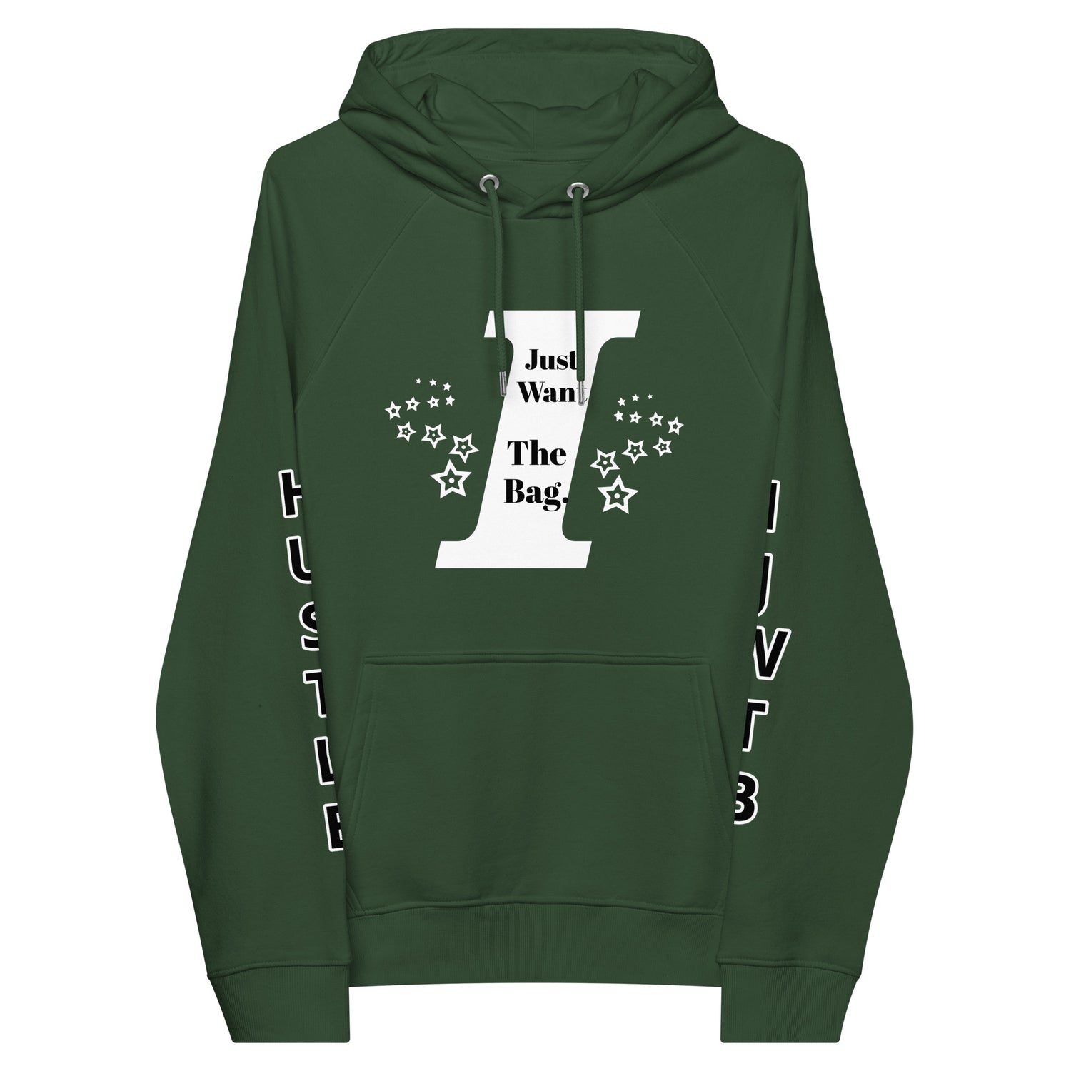 Bagguy I collection Unisex eco raglan hoodie