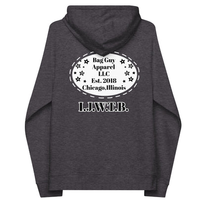 Bagguy I collection Unisex eco raglan hoodie