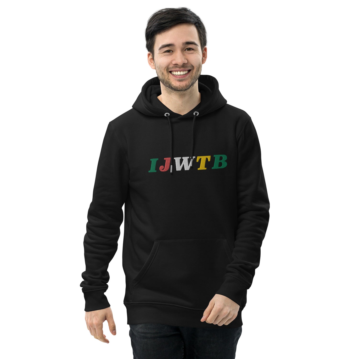 IJWTB Embroidered Unisex essential eco hoodie