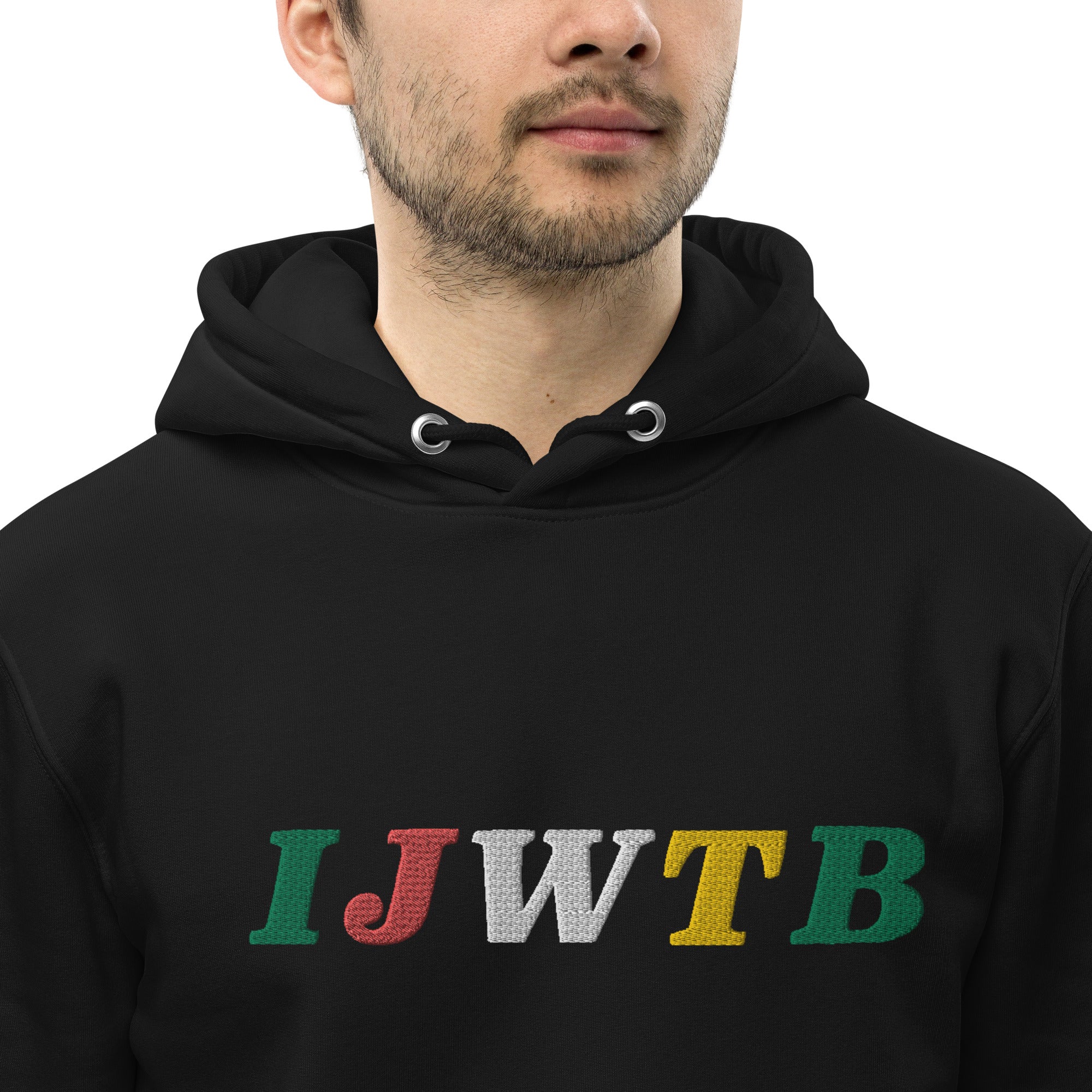 IJWTB Embroidered Unisex essential eco hoodie