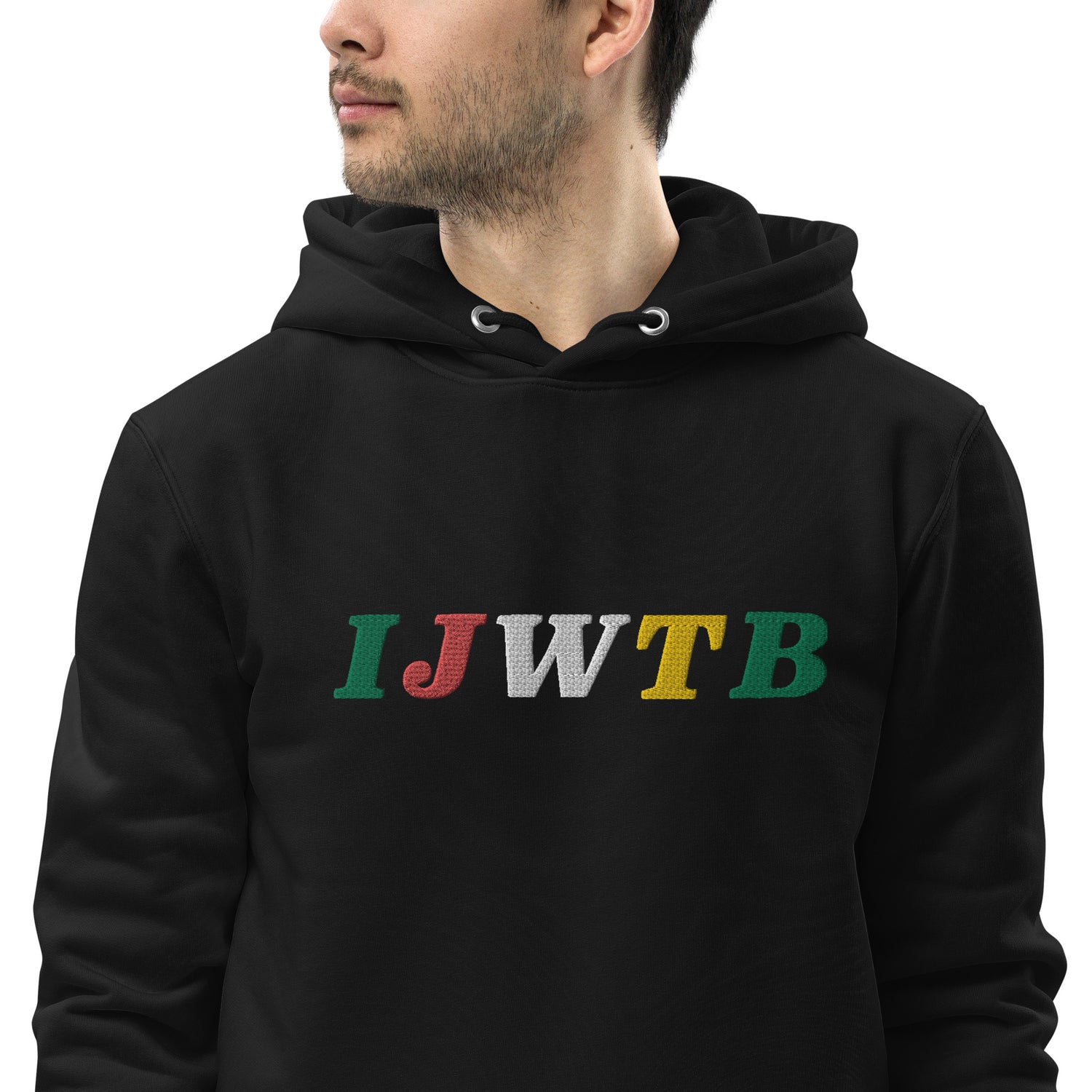 IJWTB Embroidered Unisex essential eco hoodie