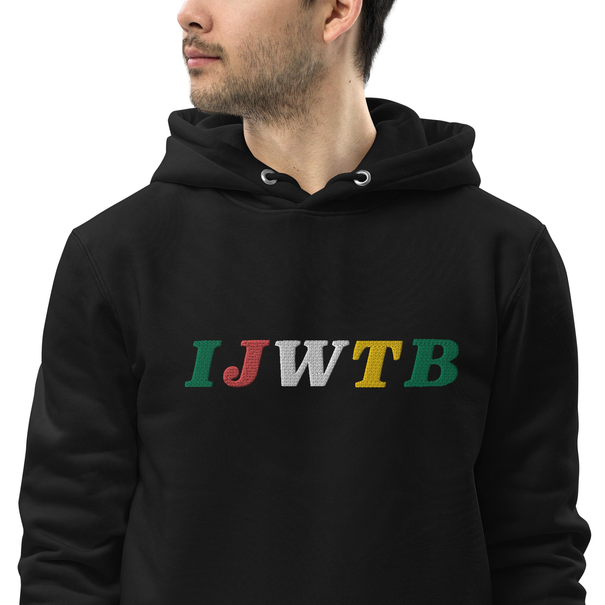 IJWTB Embroidered Unisex essential eco hoodie
