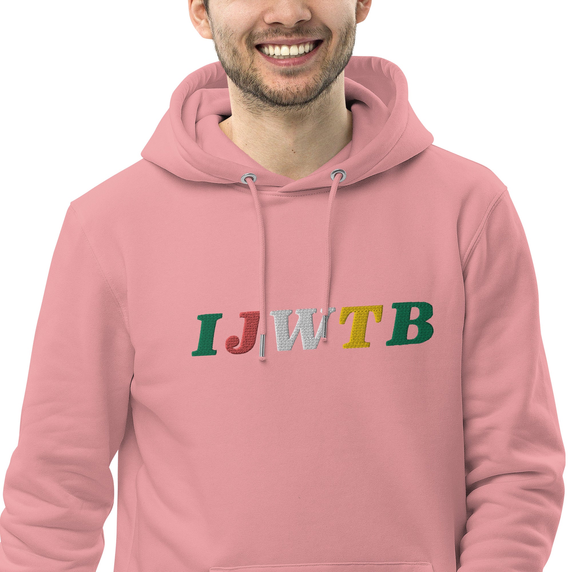 IJWTB Embroidered Unisex essential eco hoodie