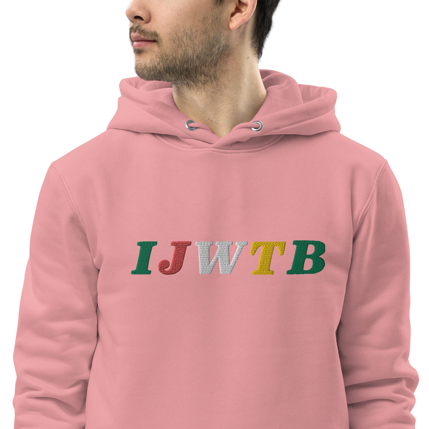 IJWTB Embroidered Unisex essential eco hoodie
