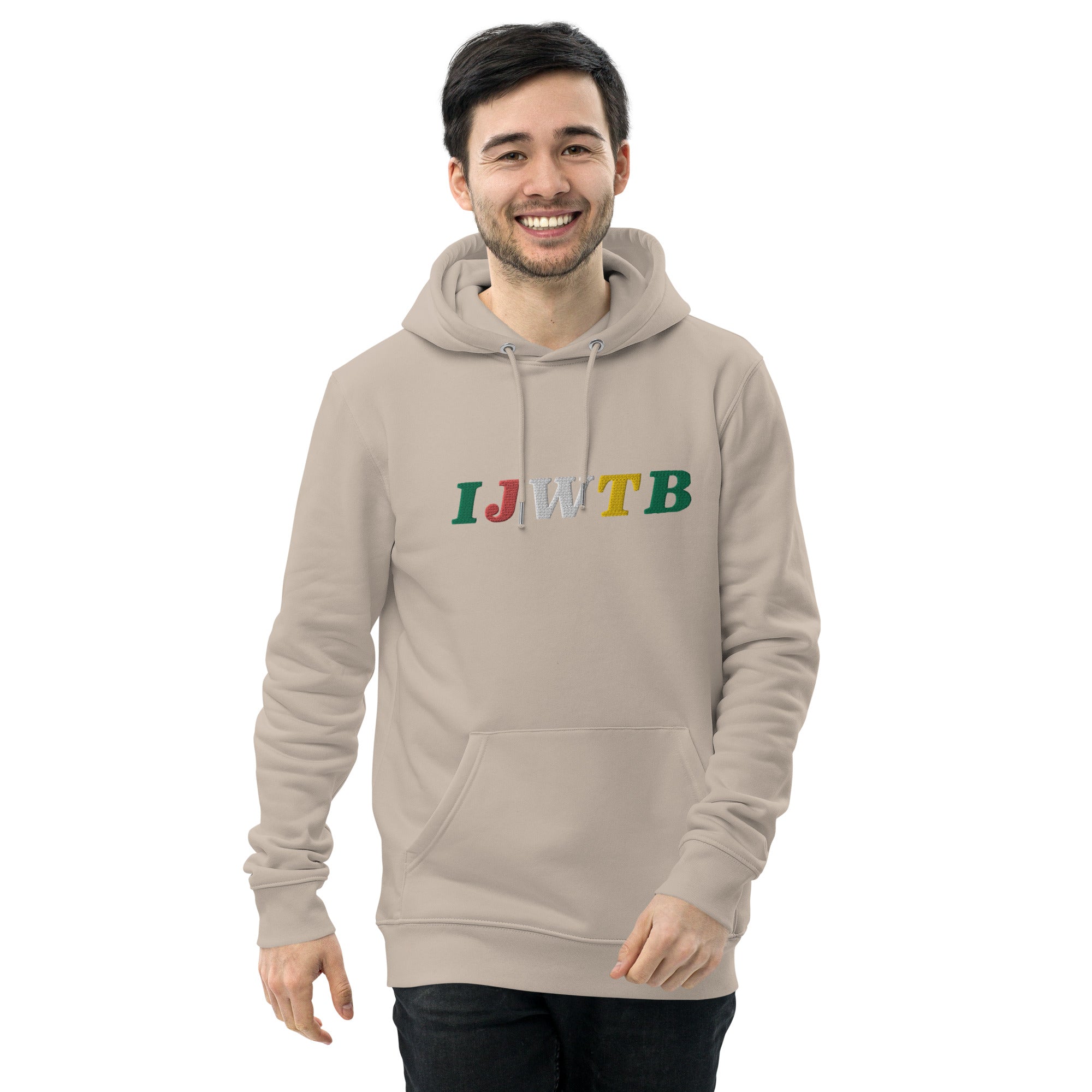 IJWTB Embroidered Unisex essential eco hoodie