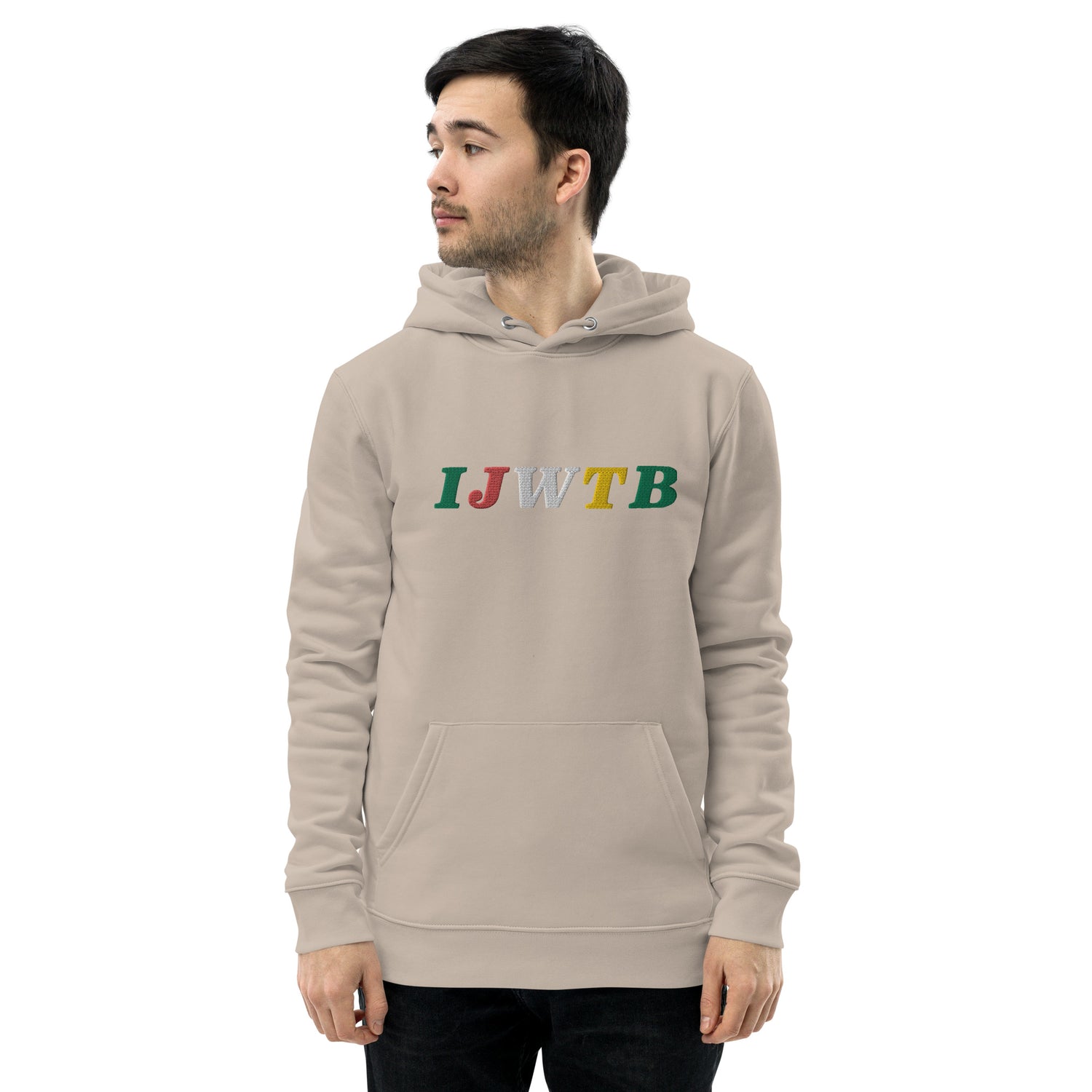 IJWTB Embroidered Unisex essential eco hoodie