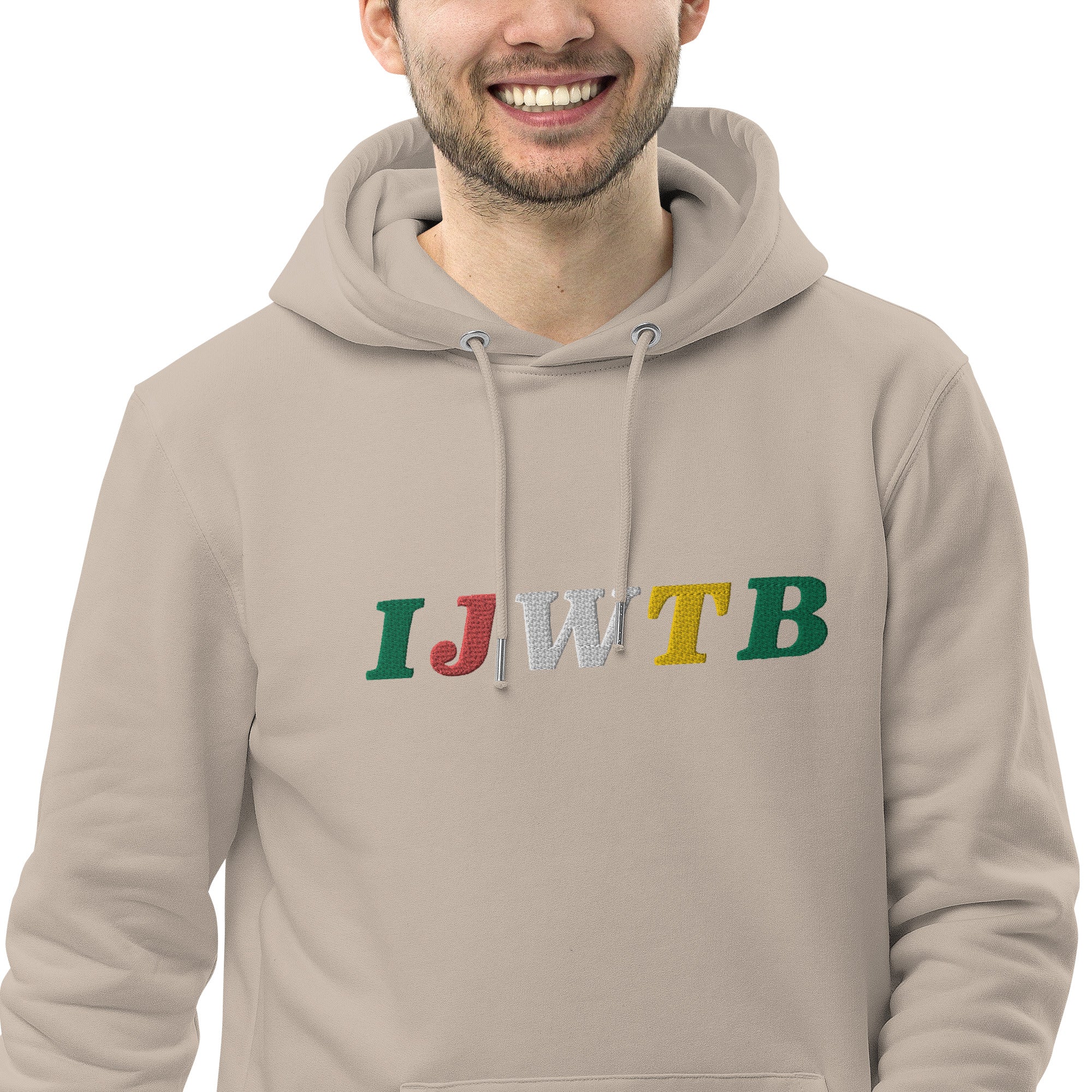 IJWTB Embroidered Unisex essential eco hoodie