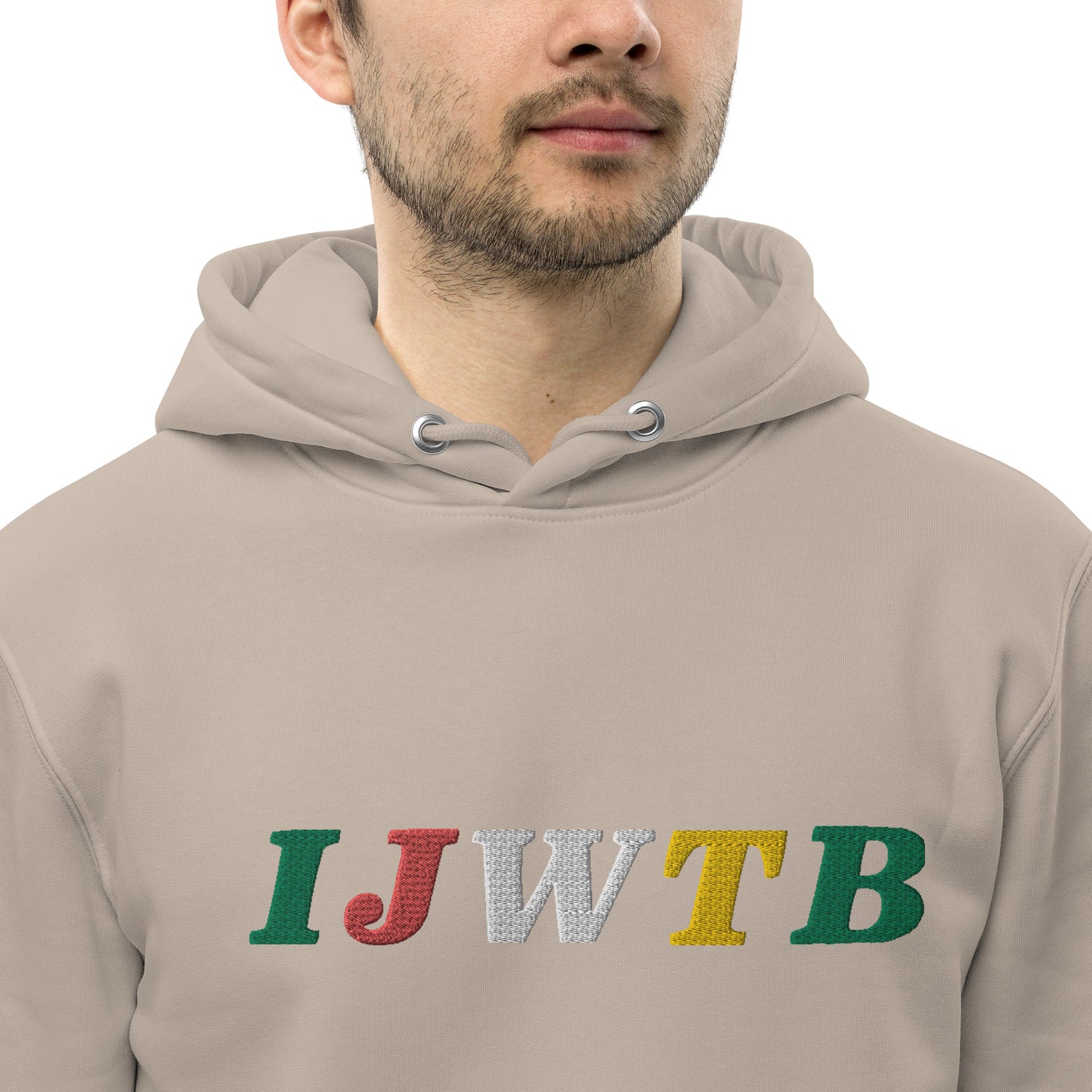 IJWTB Embroidered Unisex essential eco hoodie