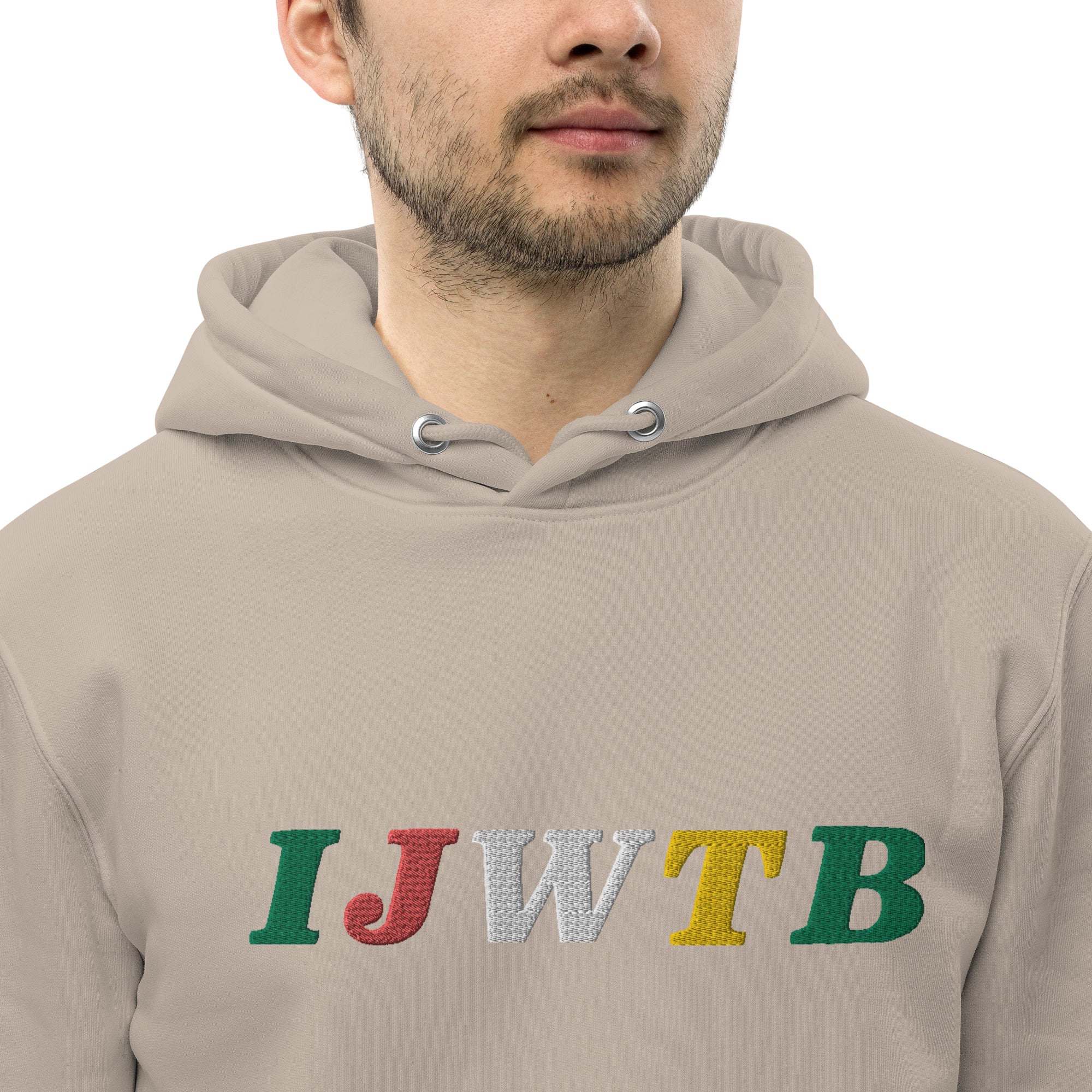 IJWTB Embroidered Unisex essential eco hoodie
