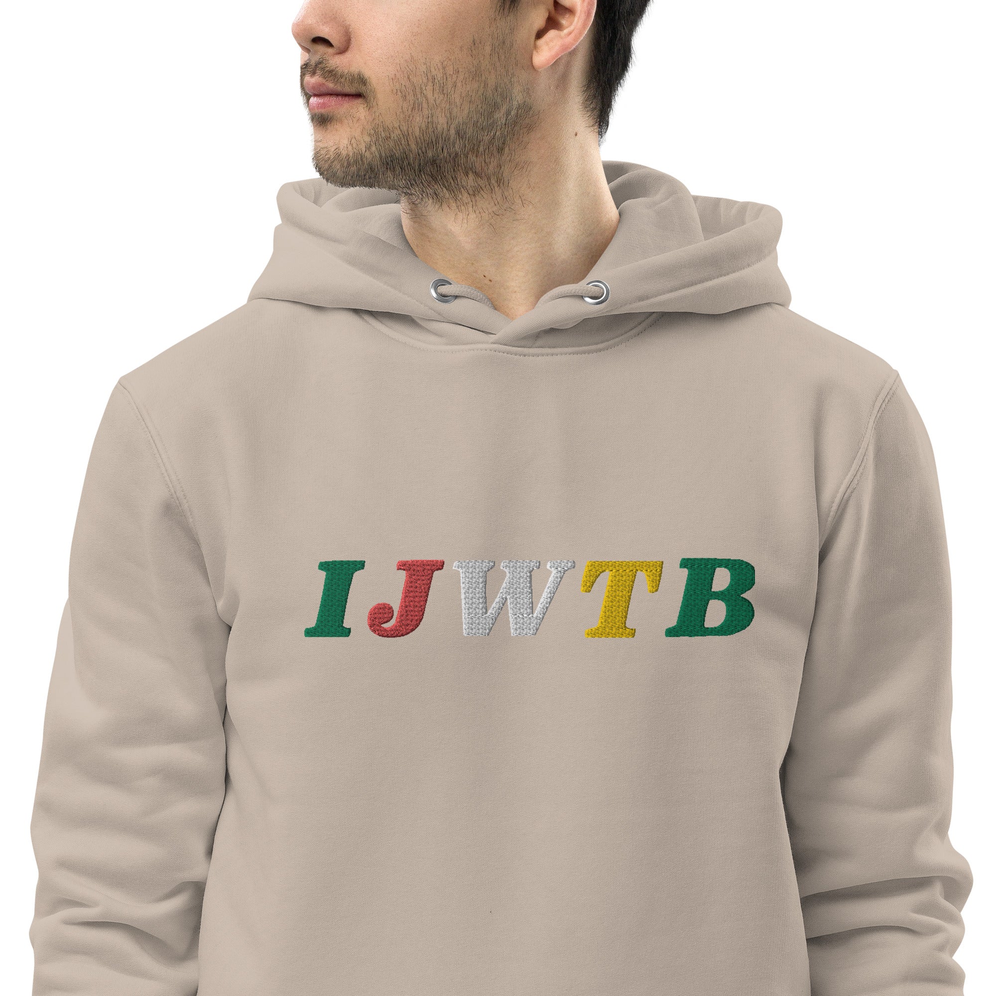 IJWTB Embroidered Unisex essential eco hoodie