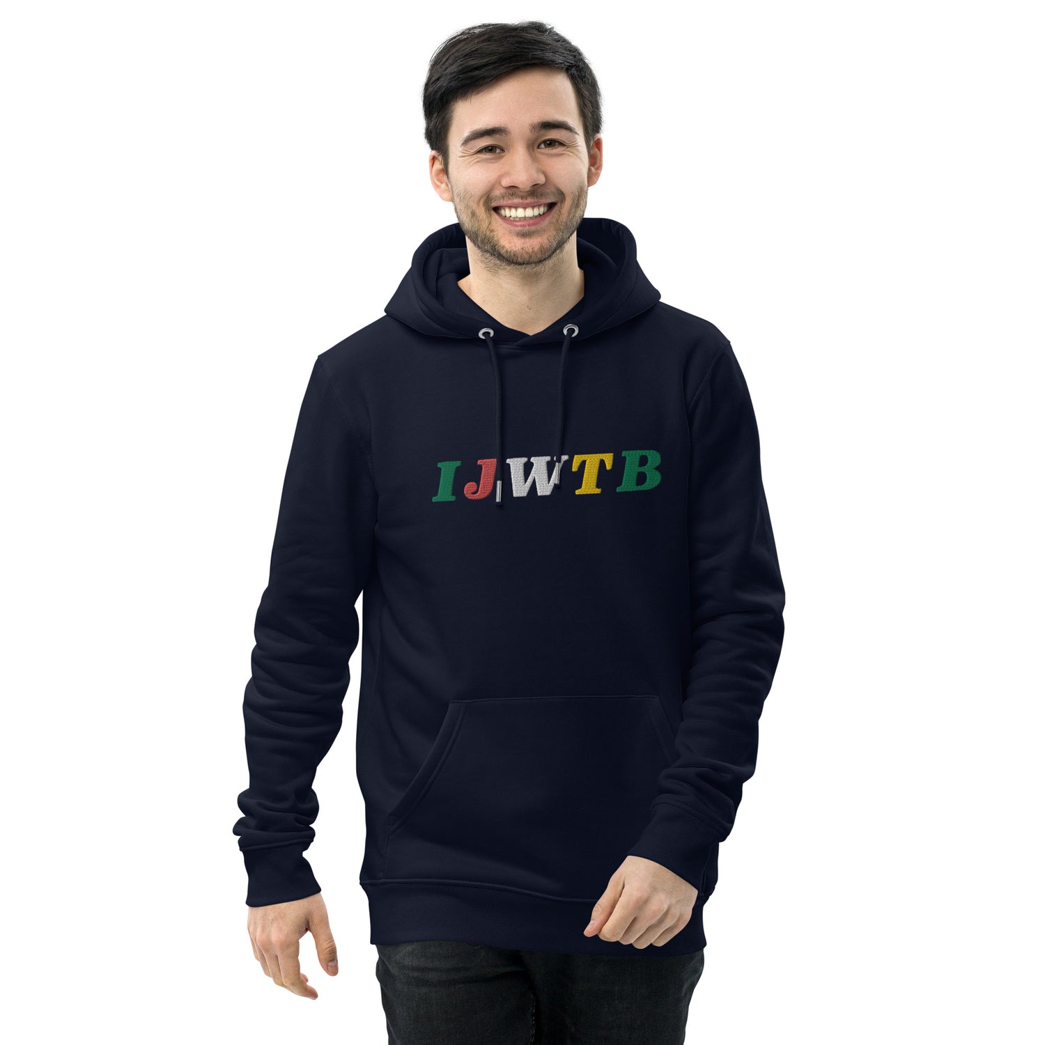 IJWTB Embroidered Unisex essential eco hoodie