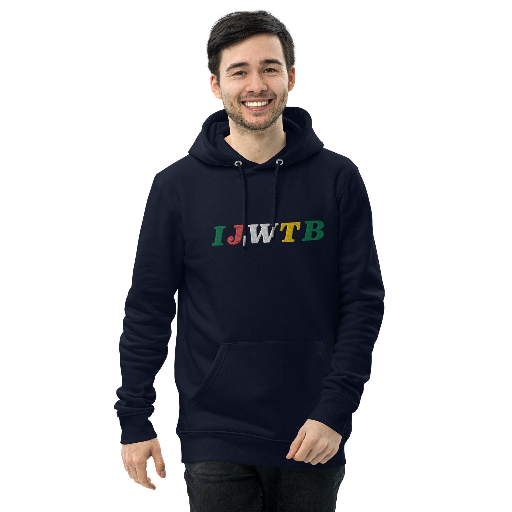 IJWTB Embroidered Unisex essential eco hoodie