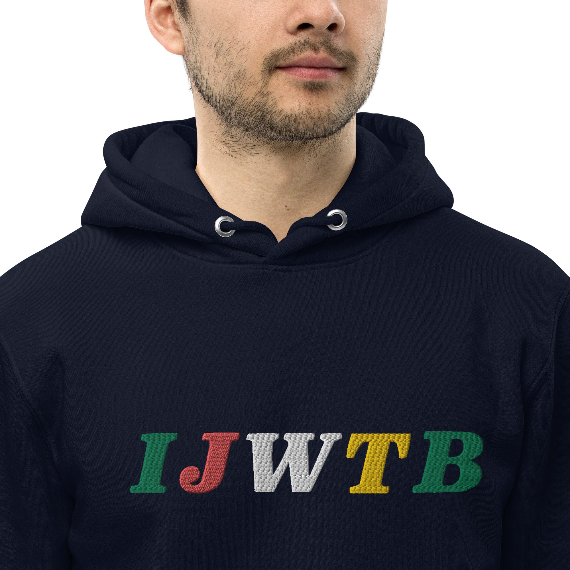 IJWTB Embroidered Unisex essential eco hoodie