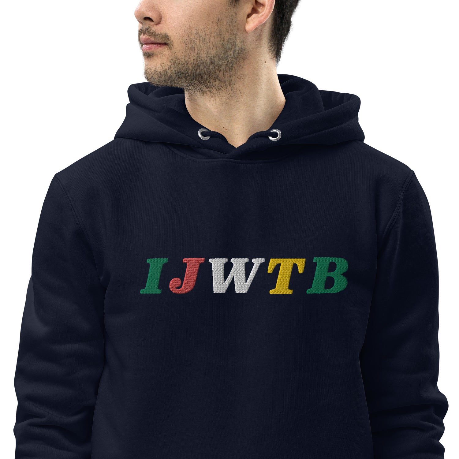 IJWTB Embroidered Unisex essential eco hoodie