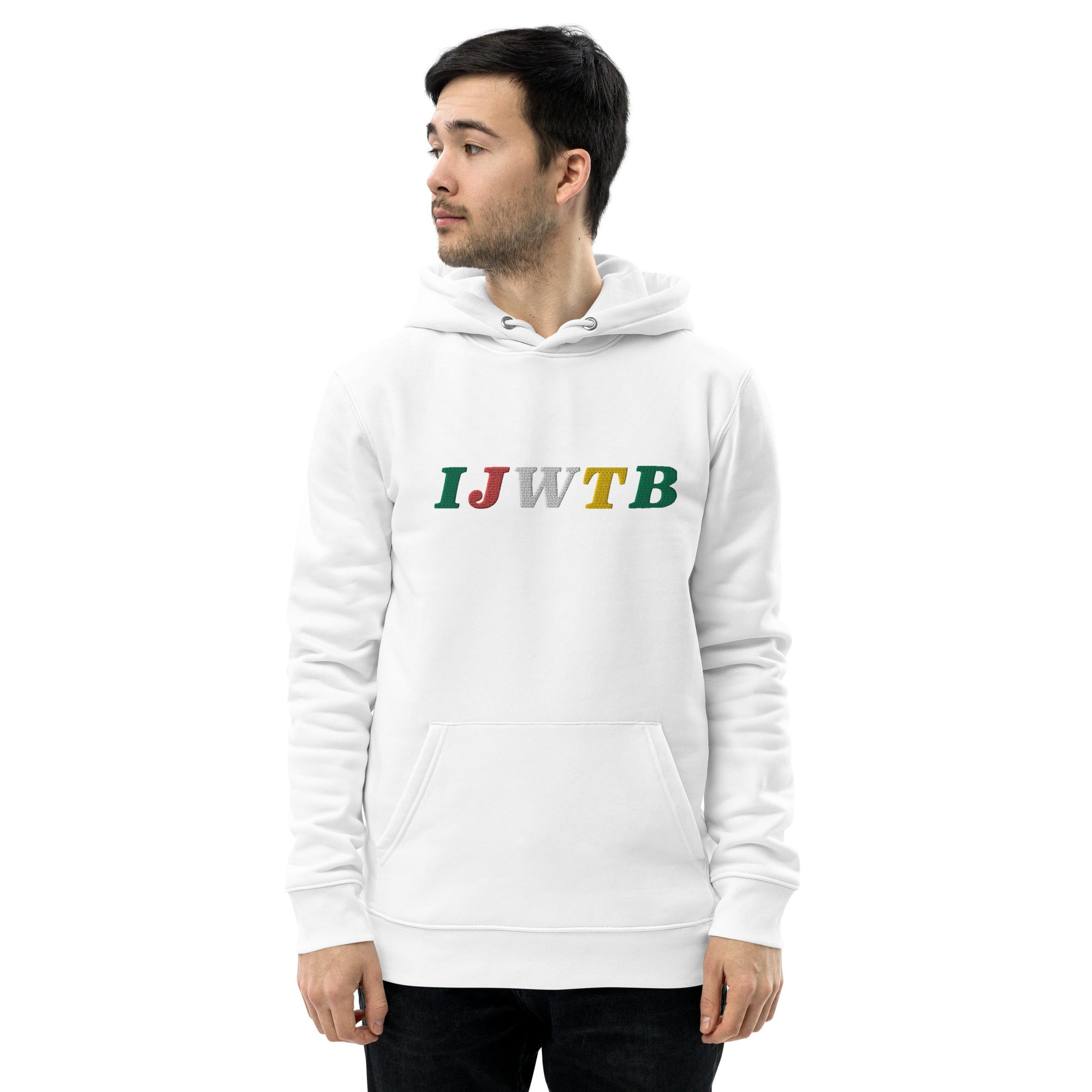 IJWTB Embroidered Unisex essential eco hoodie