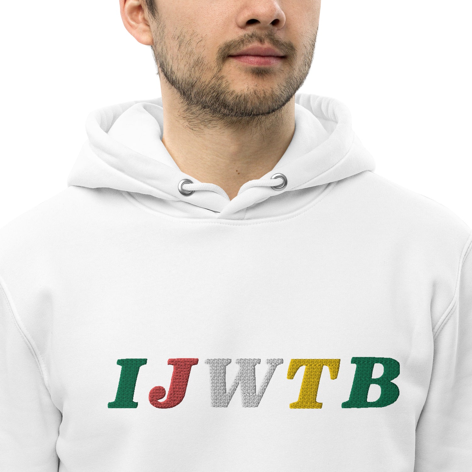 IJWTB Embroidered Unisex essential eco hoodie