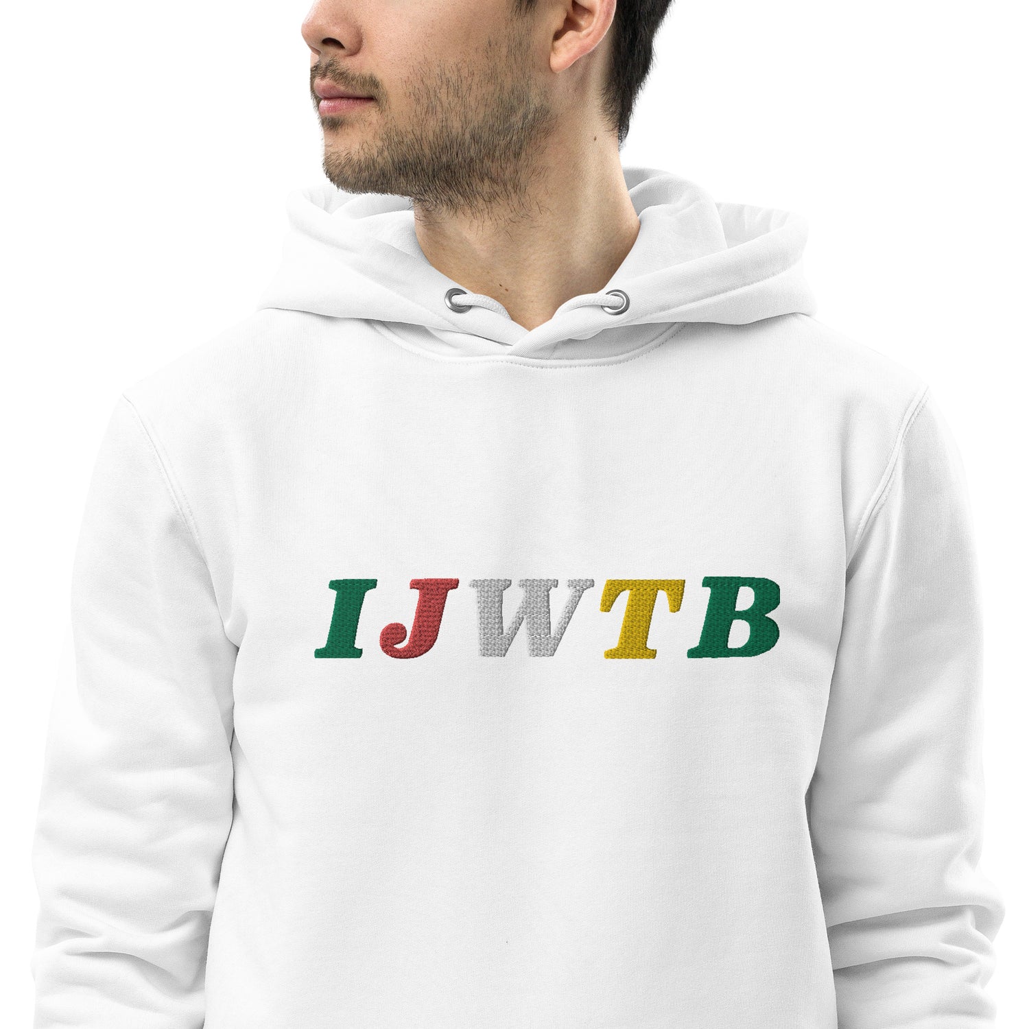 IJWTB Embroidered Unisex essential eco hoodie