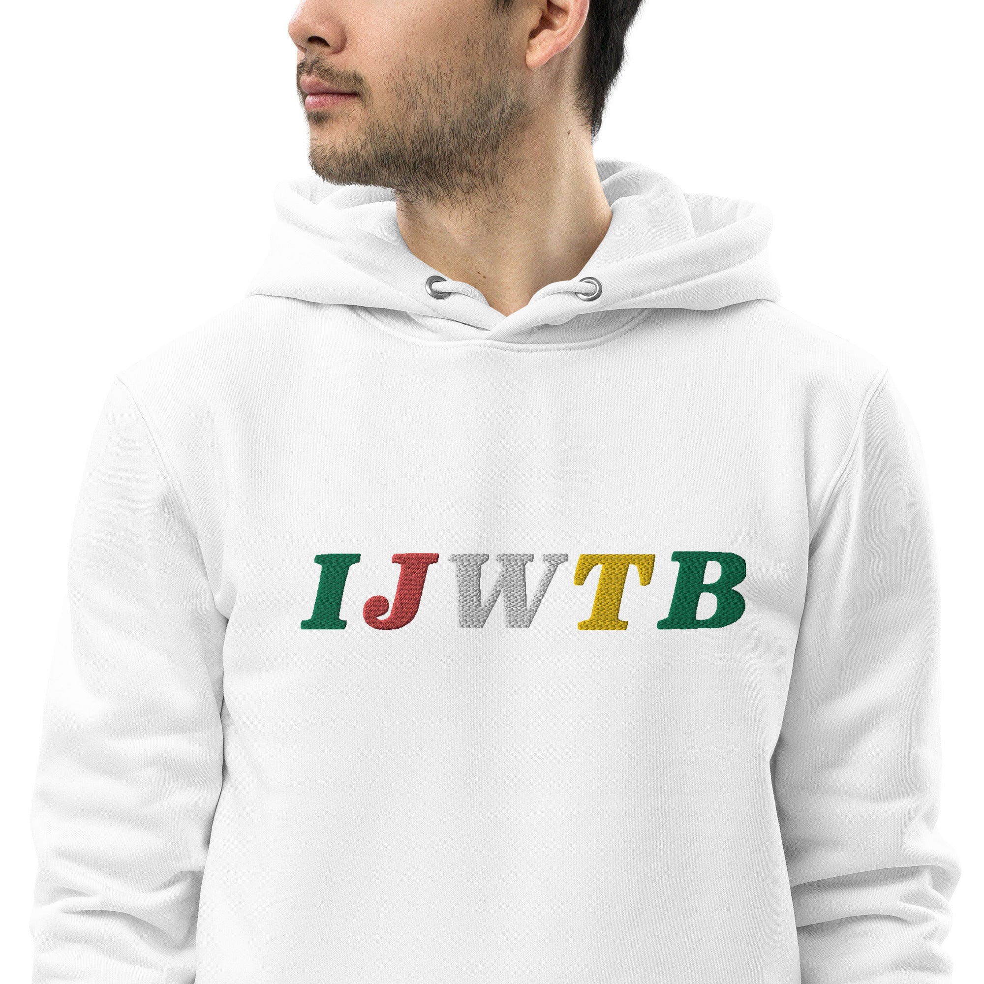 IJWTB Embroidered Unisex essential eco hoodie