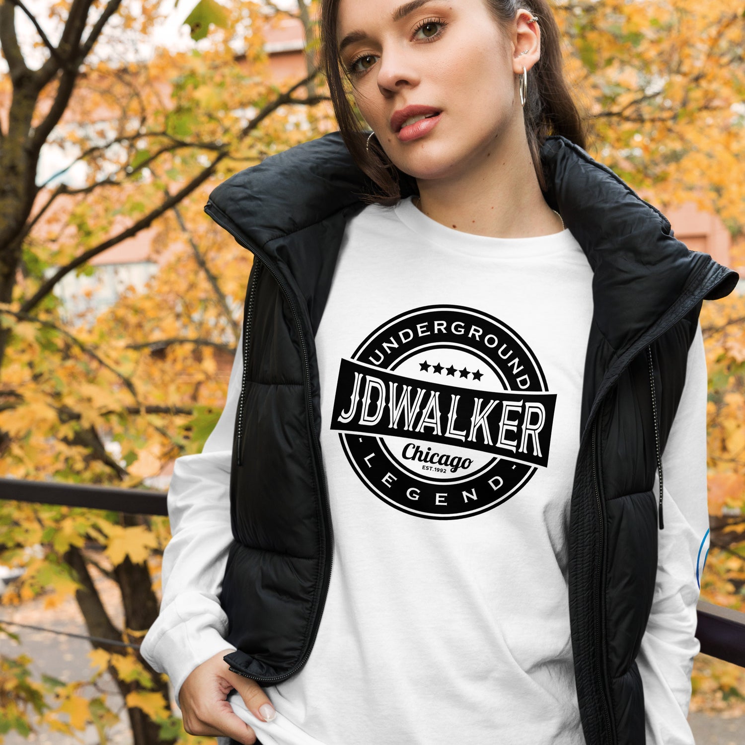 I.J.W.T.B./ J.D.Walker Chicago Underground Legend Unisex Long Sleeve Tee